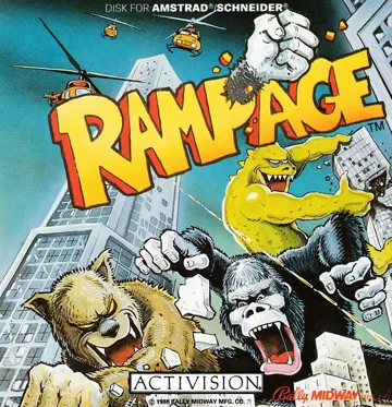 Rampage (UK) (1987) box cover front